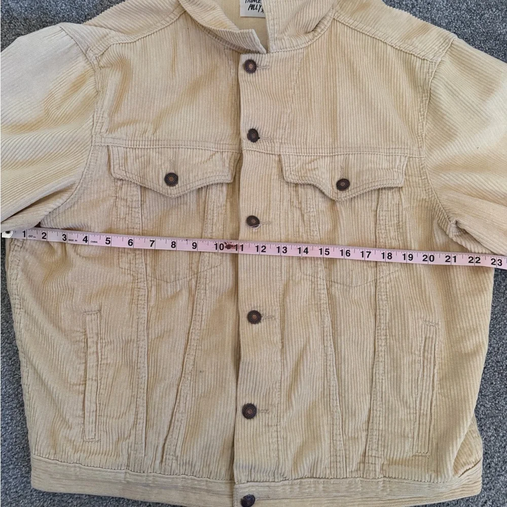 Women’s Canary Yellow Corduroy Jacket - Picture 8 of 9